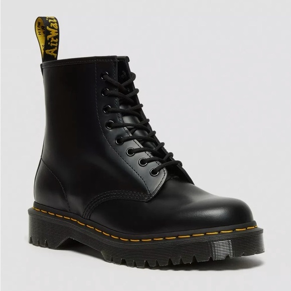 Dr. Martens 1460 Bex Smooth Leather Boots in Black - Picture 2 of 6